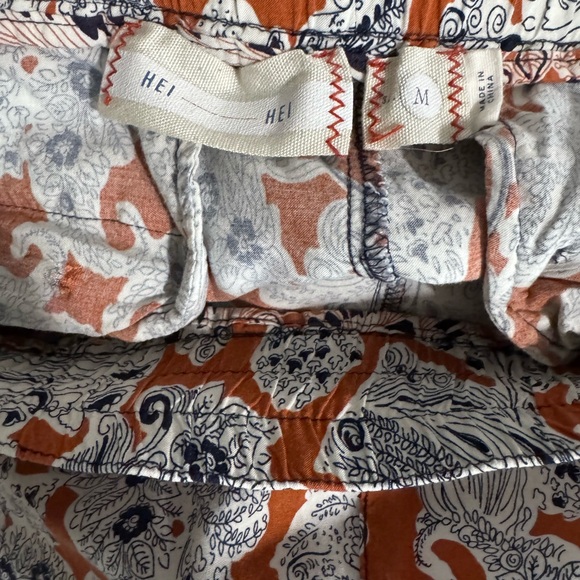 Anthropologie Multicolor Paisley Wide-Leg Pants - Picture 5 of 6